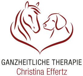 <img src="Christina Effertz Logo" alt="Ganzheitliche Therapie für Pferde & Hunde Christina Effertz">